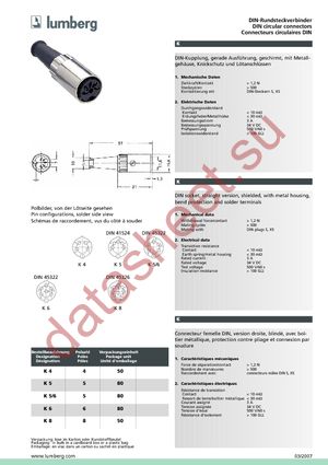 K 5 datasheet  